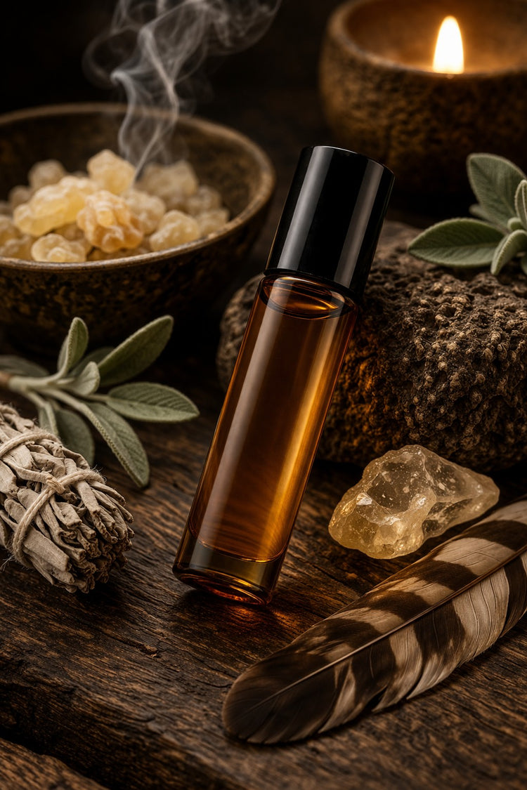 Copal & White Sage Essential Roll-on Body Oil