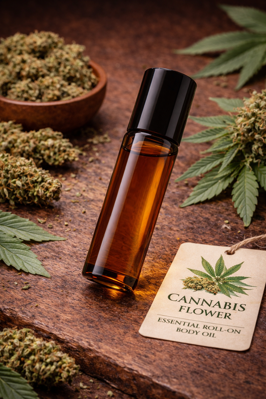 Marijuana Essential Roll-on Body Oil
